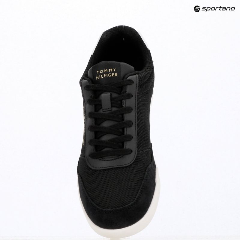 Pánske topánky Tommy Hilfiger Low Pro Cupsole Nylon Suede Mix black 9
