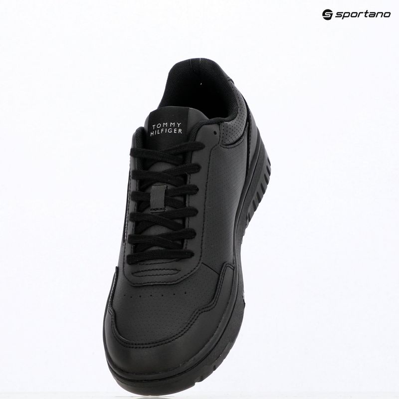 Pánske topánky Tommy Hilfiger Basket Core Leather black 9