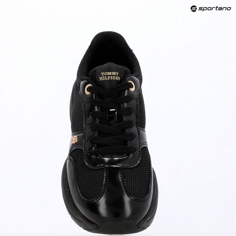 Dámske topánky Tommy Hilfiger ModernRunner Shiny Leather black 9