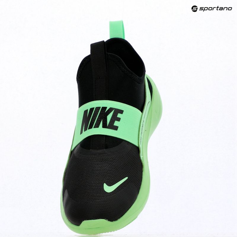 Detské topánky Nike Flex Runner 4 black/illusion green/black 7
