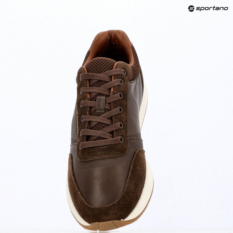 Pánske topánky Tommy Hilfiger Runner Suede Mix cocoa tracksuits 9