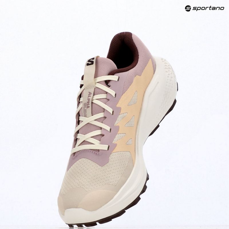 Dámske bežecké topánky Salomon Alphaglide tapioca/dawn pink 9