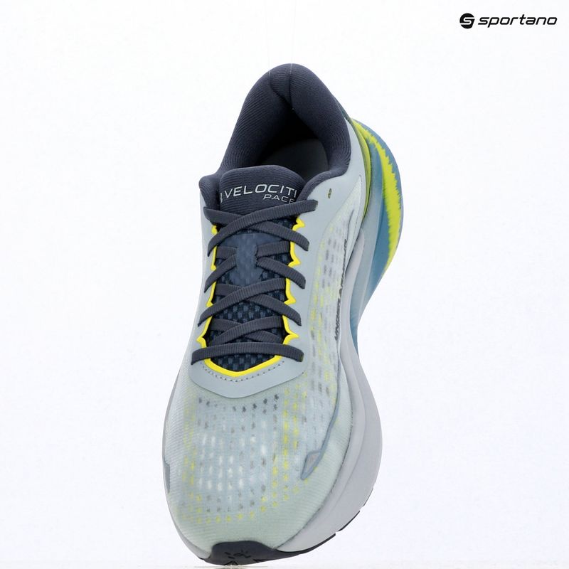 Pánske bežecké topánky Under Armour Velociti Pace blue fog/flash light/downpour gray 9