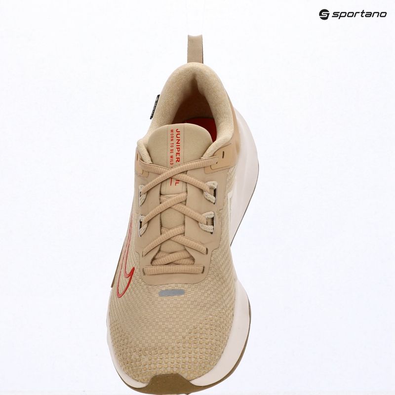 Pánske bežecké topánky Nike Juniper Trail 2 GORE-TEX linen/light orewood brown/light crimson 6