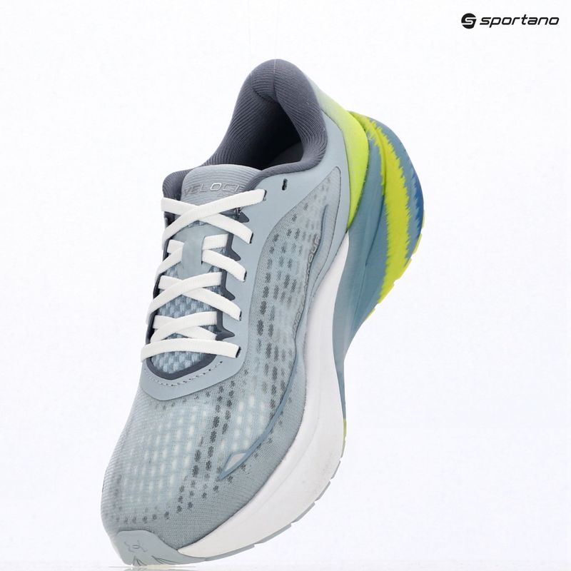 Dámske bežecké topánky Under Armour Velociti Pace blue fog/flash light/metallic silver 9
