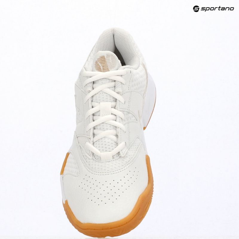 Pánske tenisové topánky Nike Court Lite 4 White/Summit White/Linen/Light Orewood Brown 10