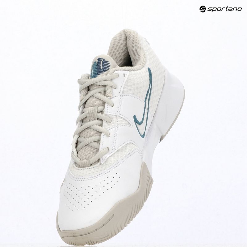 Pánske tenisové topánky Nike Court Lite 4 White/Light Bone/New Slate/Smokey Blue 10