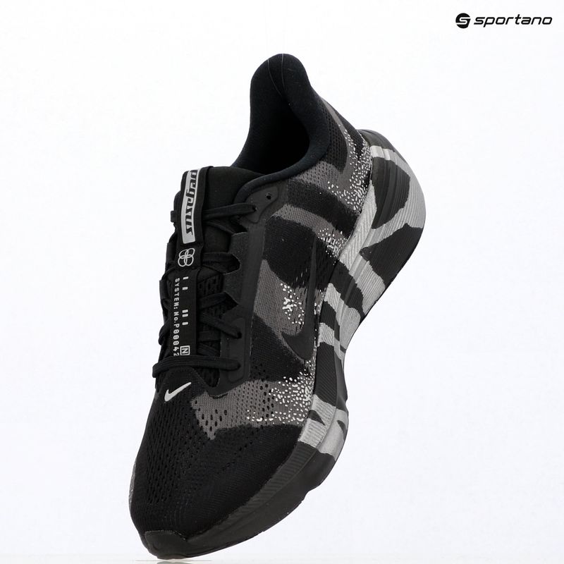 Pánske bežecké topánky Nike Pegasus 42 black/medium ash/metallic silver/black 8