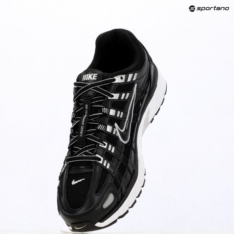 Pánske topánky Nike P-6000 black/white/metallic silver/black 7