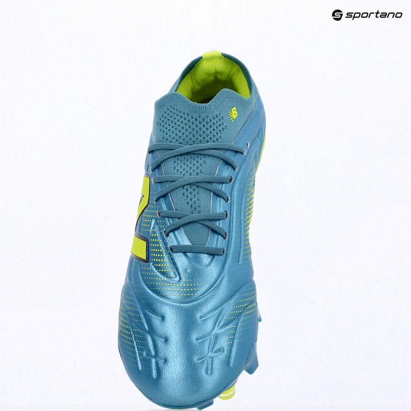 Kopačky New Balance Tekela Pro Low V5 FG metallic blue/alkaline green/Team Navy 6