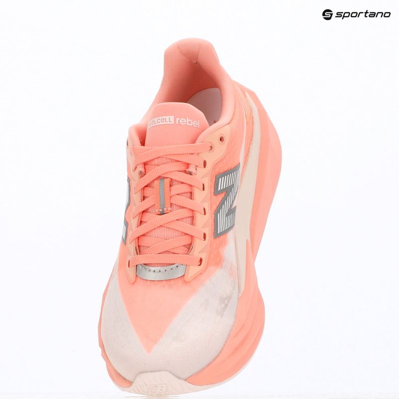 Dámske bežecké topánky New Balance FuelCell Rebel V5 pink lemonade/pink salt 7