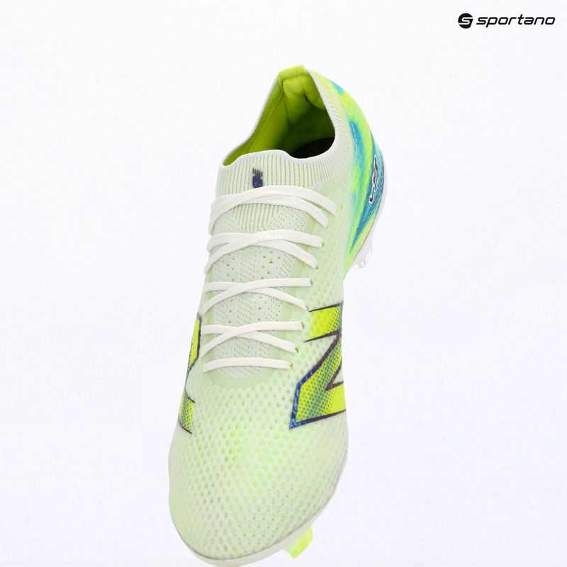 Kopačky New Balance Furon Elite V9 FG white/alkaline green 6