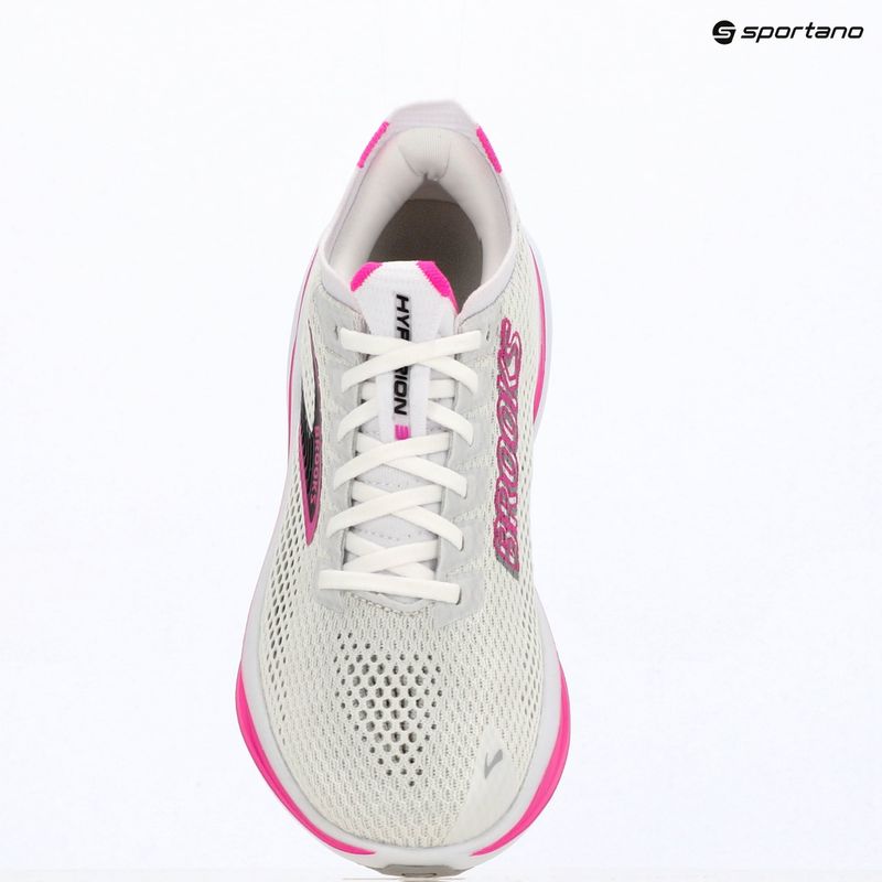 Dámske bežecké topánky Brooks Hyperion 3 white/luminary/cyber pink 9