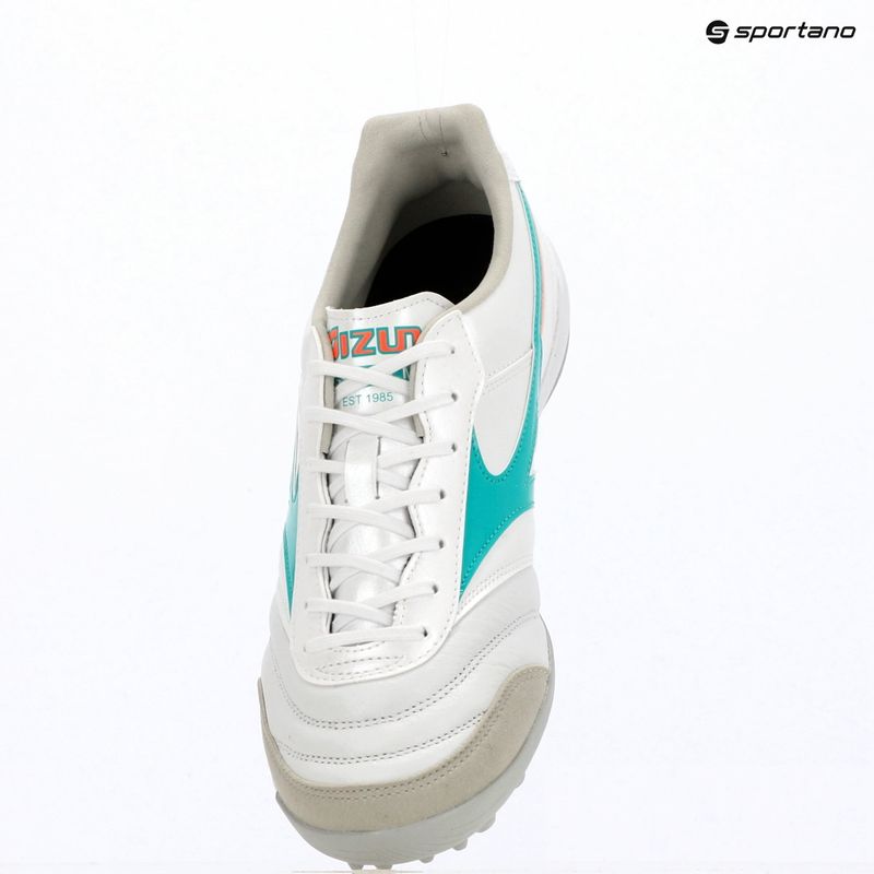 Kopačky Mizuno Morelia Sala Elite TF white/arcadia/lava orange 9
