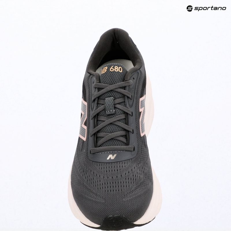 Dámske bežecké topánky New Balance Fresh Foam 680's V9 black cement/pink salt 7