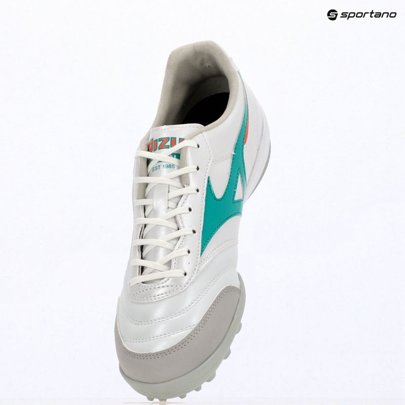 Kopačky Mizuno Morelia Sala Pro TF white/arcadia/lava orange 9