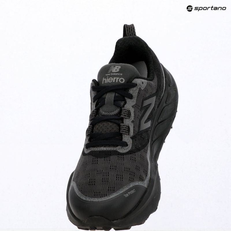 Pánske bežecké topánky New Balance Fresh Foam Hierro V9 black cement/black z9 7