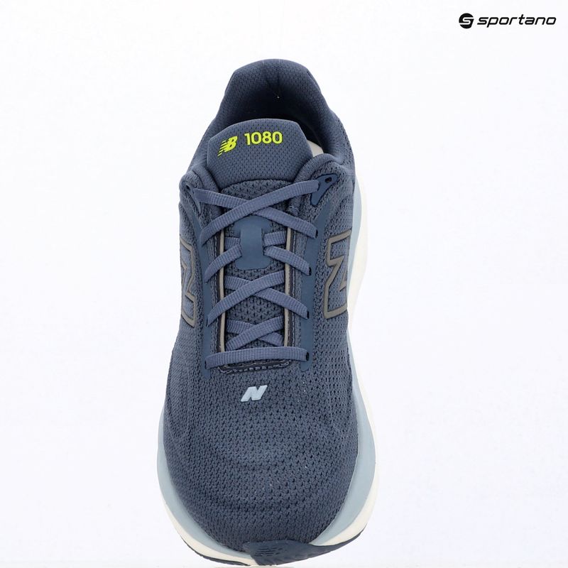 Pánske bežecké topánky New Balance 1080's V15 vintage indigo/alkaline green 15