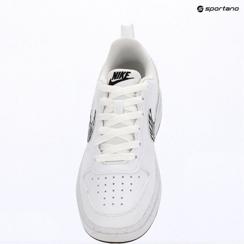 Detské topánky Nike Court Borough Low white/black 10