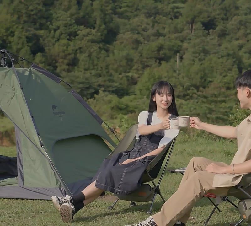 Kempingový stan pre 3 osoby Naturehike Pop-Up 3 Automatic forest green 9