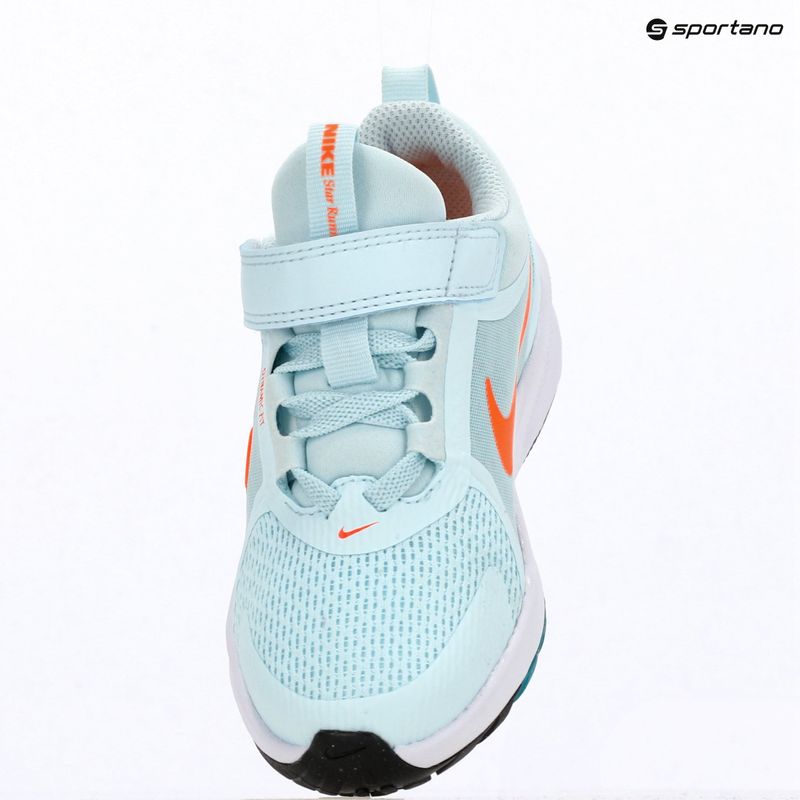 Detské topánky Nike Star Runner 5 glacier blue/energy/black/total orange 8