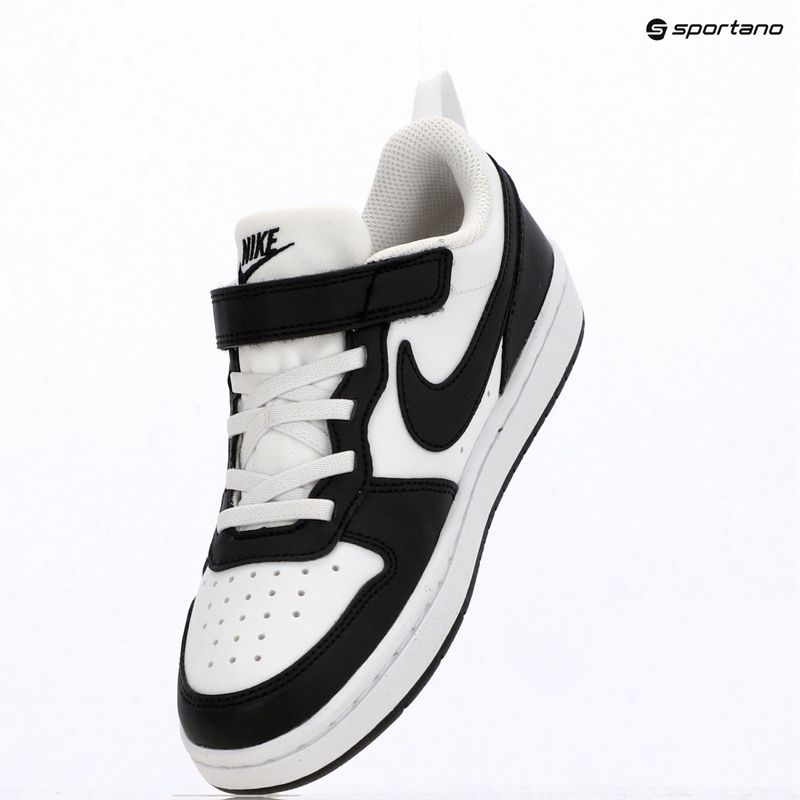 Detské topánky Nike Court Borough Low Recraft white/black 8