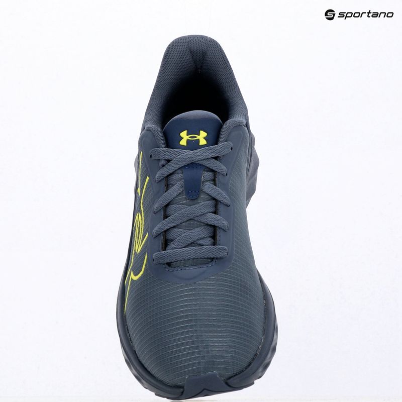 Pánske bežecké topánky Under Armour Ascend BL downpour gray/downpour gray/flash light 14