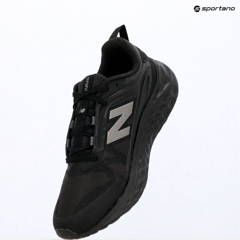 Pánske bežecké topánky New Balance Fresh Foam Arishi V4 black cement/black/dark silver metallic 9