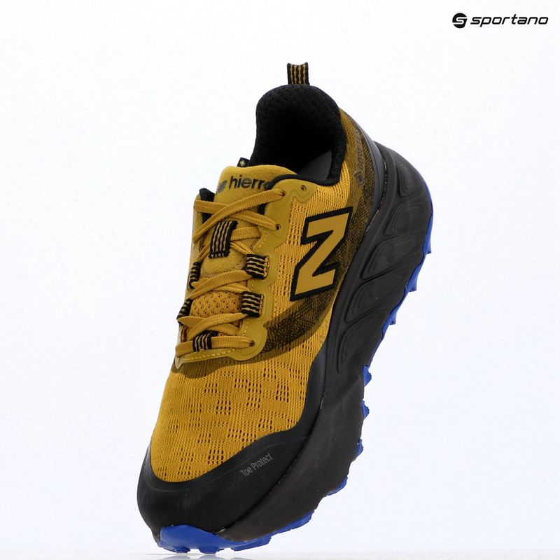 Pánske bežecké topánky New Balance Fresh Foam Hierro V9 Basil Oil/Black 9