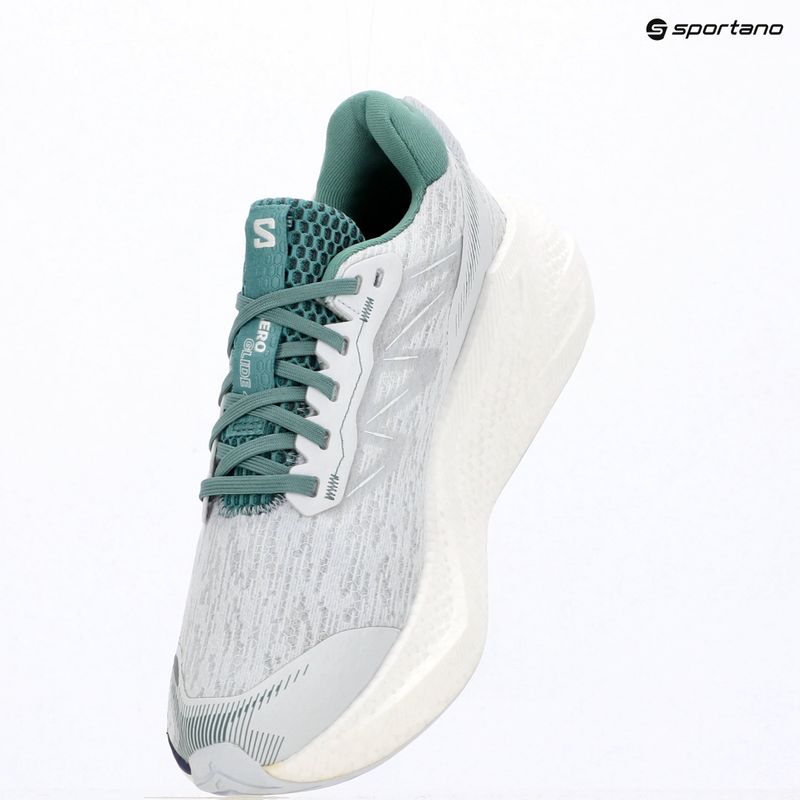Dámske bežecké topánky Salomon Aero Glide 4 ancient water/white 14