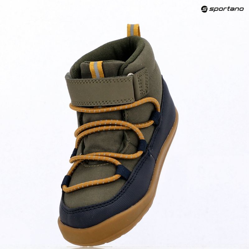 Detské barefoot topánky Viking Birch Barefoot Mid 1V Waterproof navy/olive 9