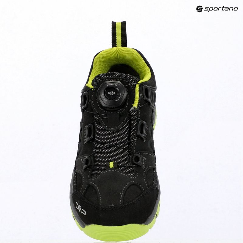 Detské turistické topánky CMP Kiruna Low FitGo Waterproof piombo/acido 9
