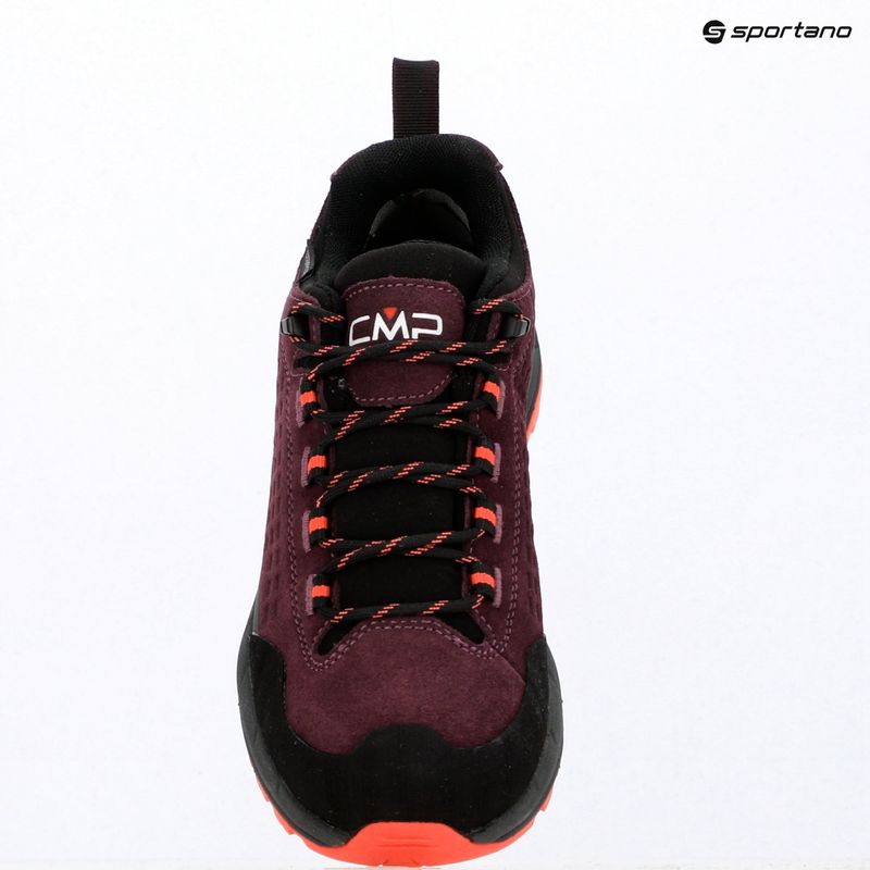 Dámske trekingové topánky CMP Vertyx Low Waterproof blackberry/marigold 9