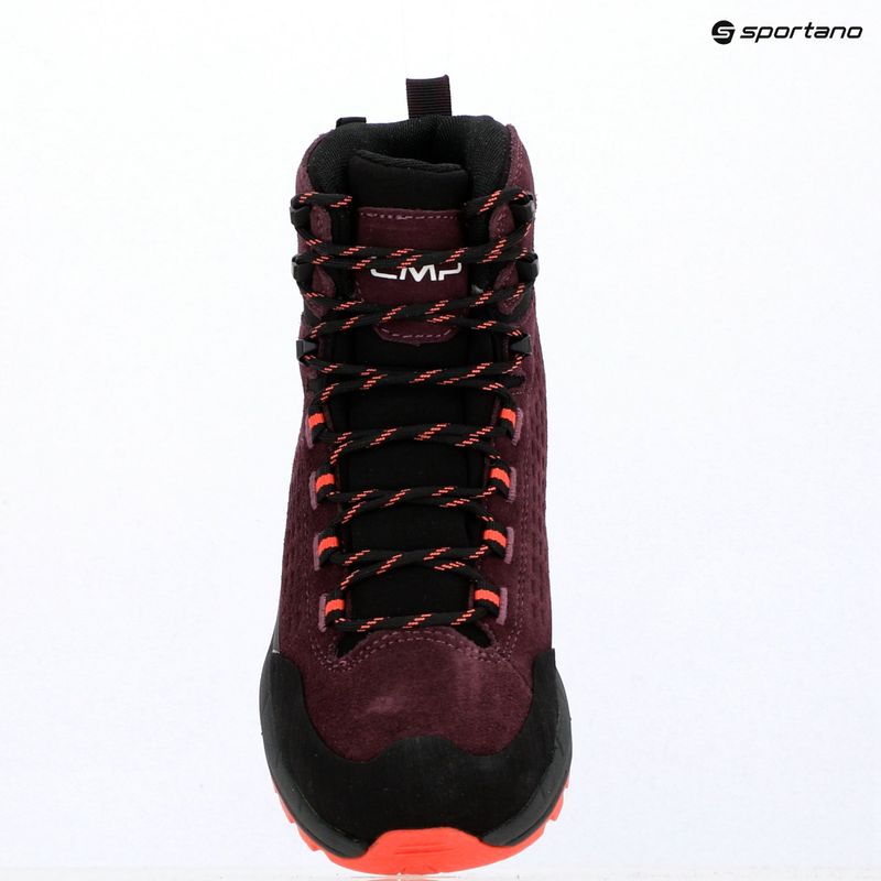 Dámske trekingové topánky CMP Vertyx Mid Waterproof blackberry/marigold 9