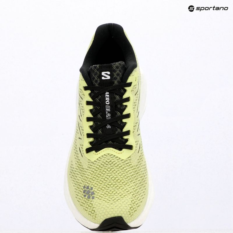 Pánske bežecké topánky Salomon Aero Blaze 4 sunny lime/white 15