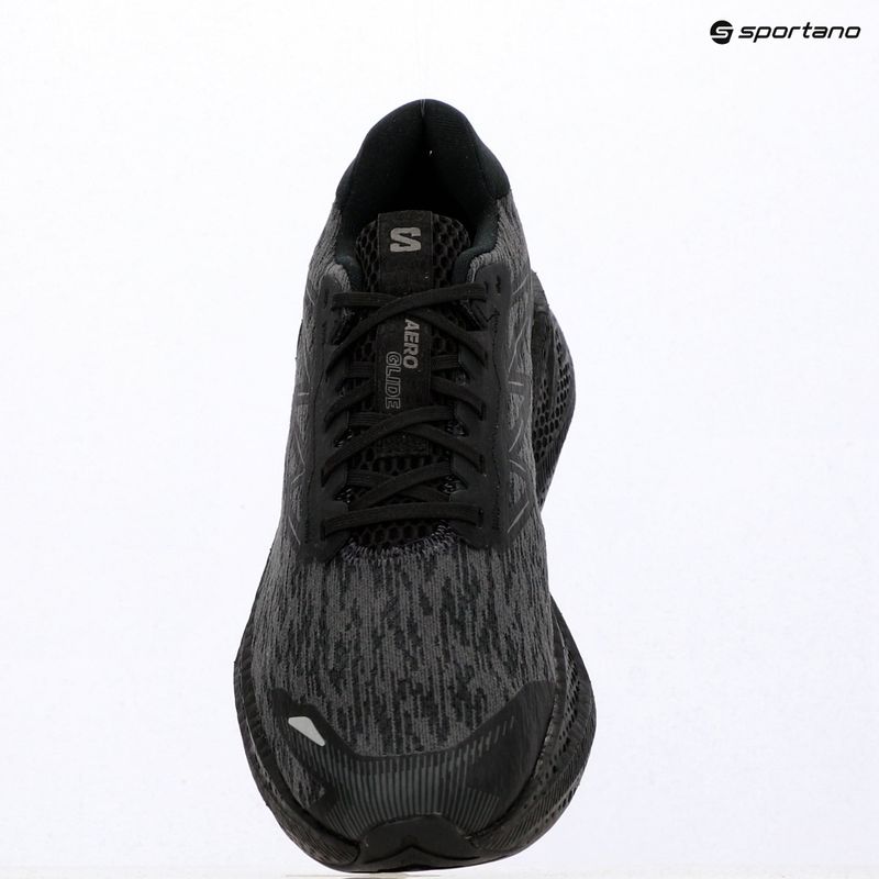 Pánske bežecké topánky Salomon Aero Glide 4 black/black 15