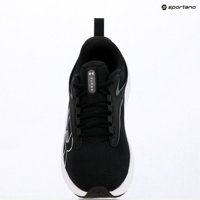 Pánske bežecké topánky Under Armour Surge 5 black/black/white 14
