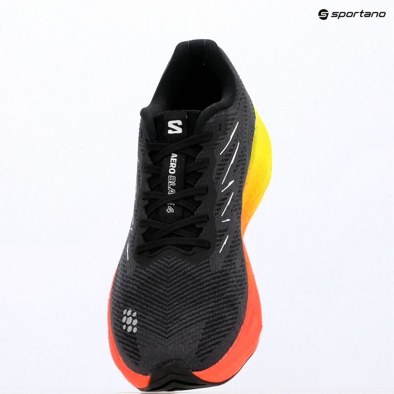 Pánske bežecké topánky Salomon Aero Blaze 4 black/white 15