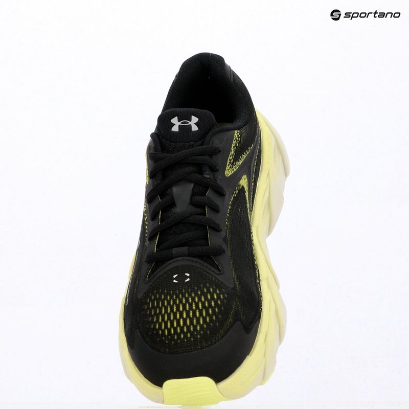Pánske bežecké topánky Under Armour Halo Runner 2 Ultimate Black/Sonic Yellow/Metallic Silver 14