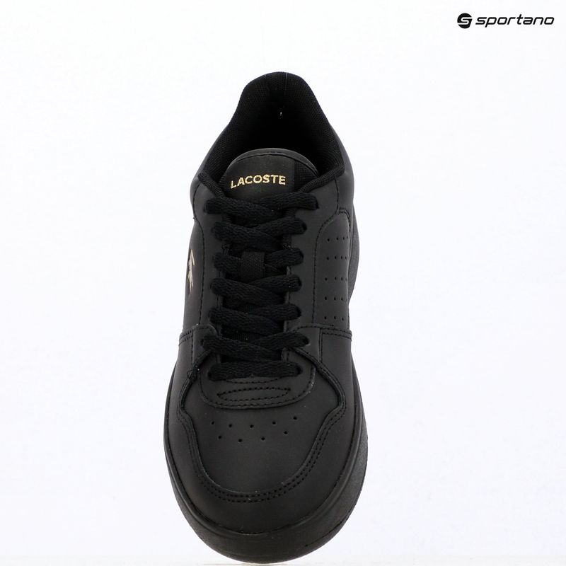 Dámske topánky Lacoste Court Ace Leather black/gold 9