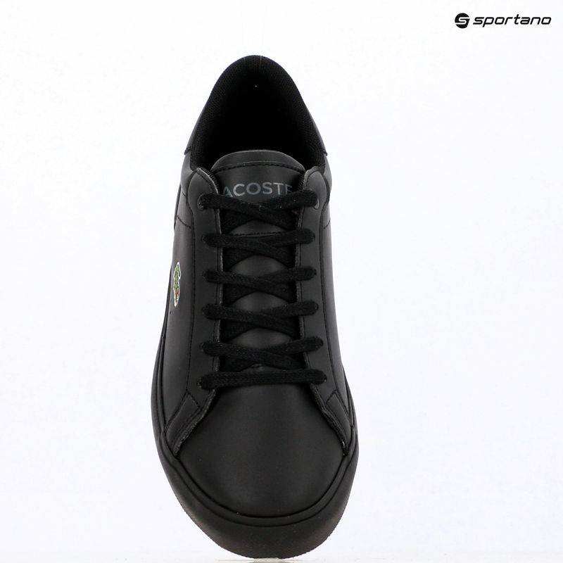 Detské topánky Lacoste Powercourt black/black 9