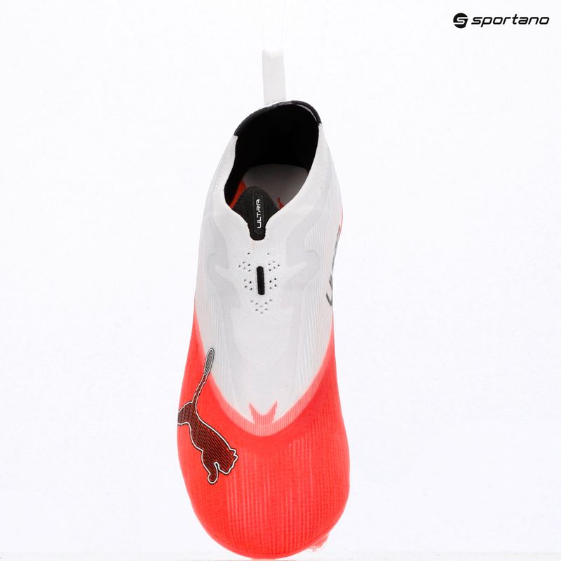 Detské kopačky PUMA Ultra Nitro 7 Ultimate LL FG/AG Jr ultra red/puma black/puma white 9