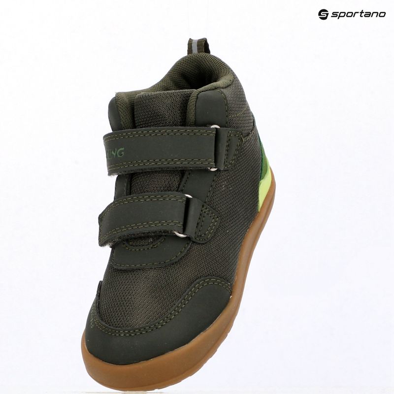 Detské barefoot topánky Viking Alv Barefoot Mid 2V Waterproof pine 22