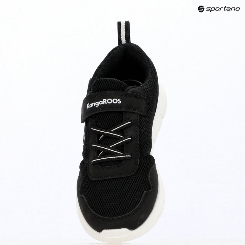 Detské topánky KangaROOS K-ETK Possum EV jet black/white 3