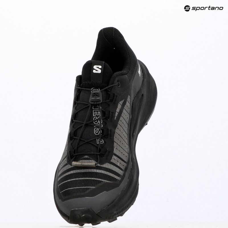 Bežecké topánky Salomon Genesis 2 Wide black/black 10