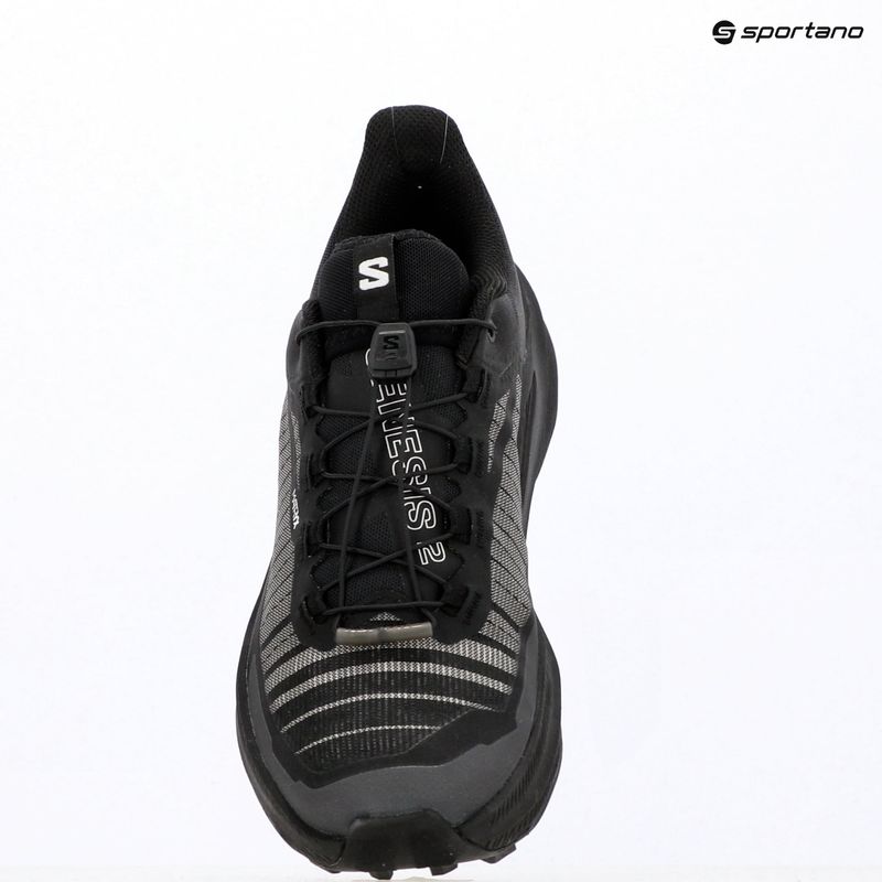 Pánske bežecké topánky Salomon Genesis 2 black/black 9