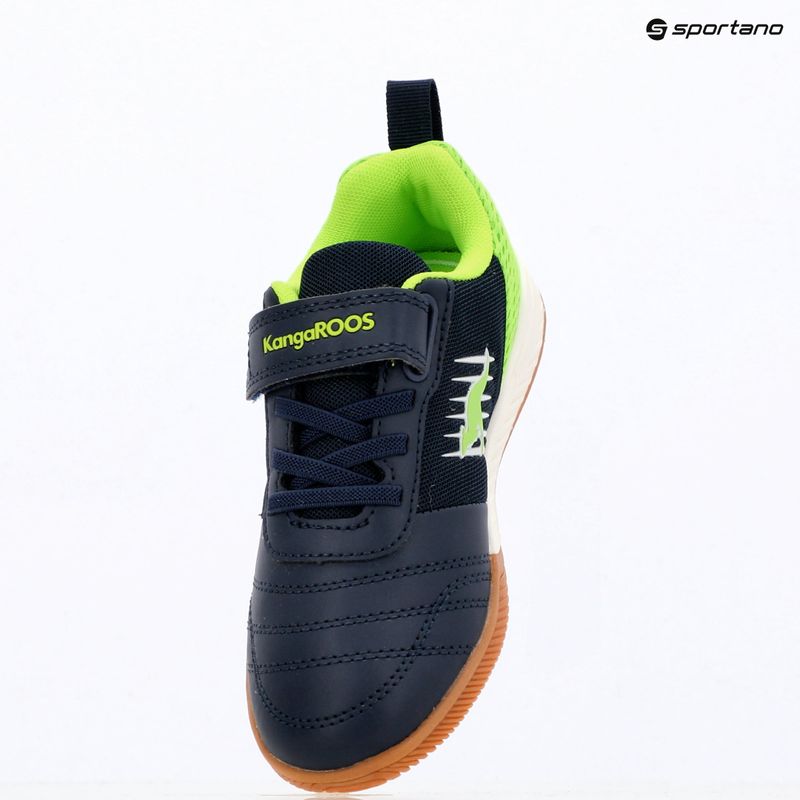 Detské topánky KangaROOS K5-Super Court EV dark navy/lime 3