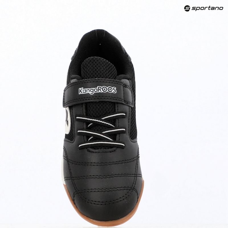 Detské topánky KangaROOS K-Braceyard EV jet black/white 3