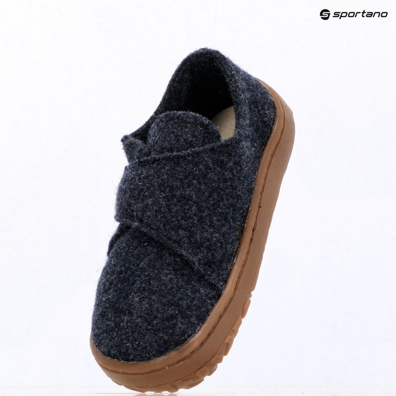 Detské barefoot topánky Froddo Barefoot Wooly dark blue 9