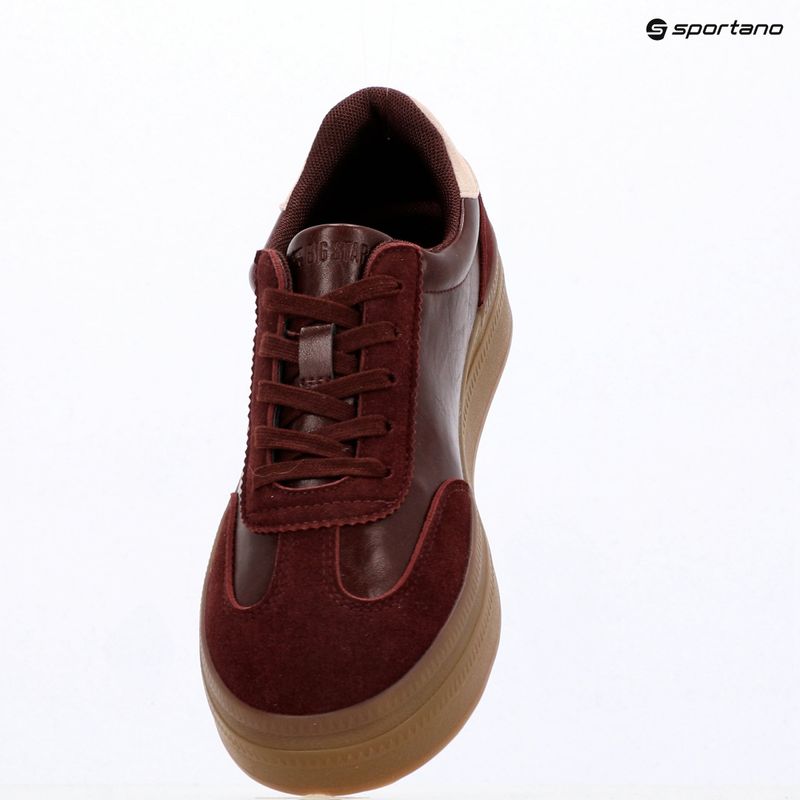Dámske topánky BIG STAR UU274013 burgundy 9